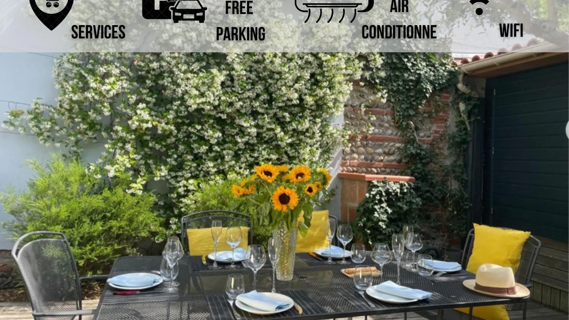 Villa La Maison Jasmin - 8 Personnes - Parking Prive - Climatisation - Jardin à Toulouse 0*,  France
