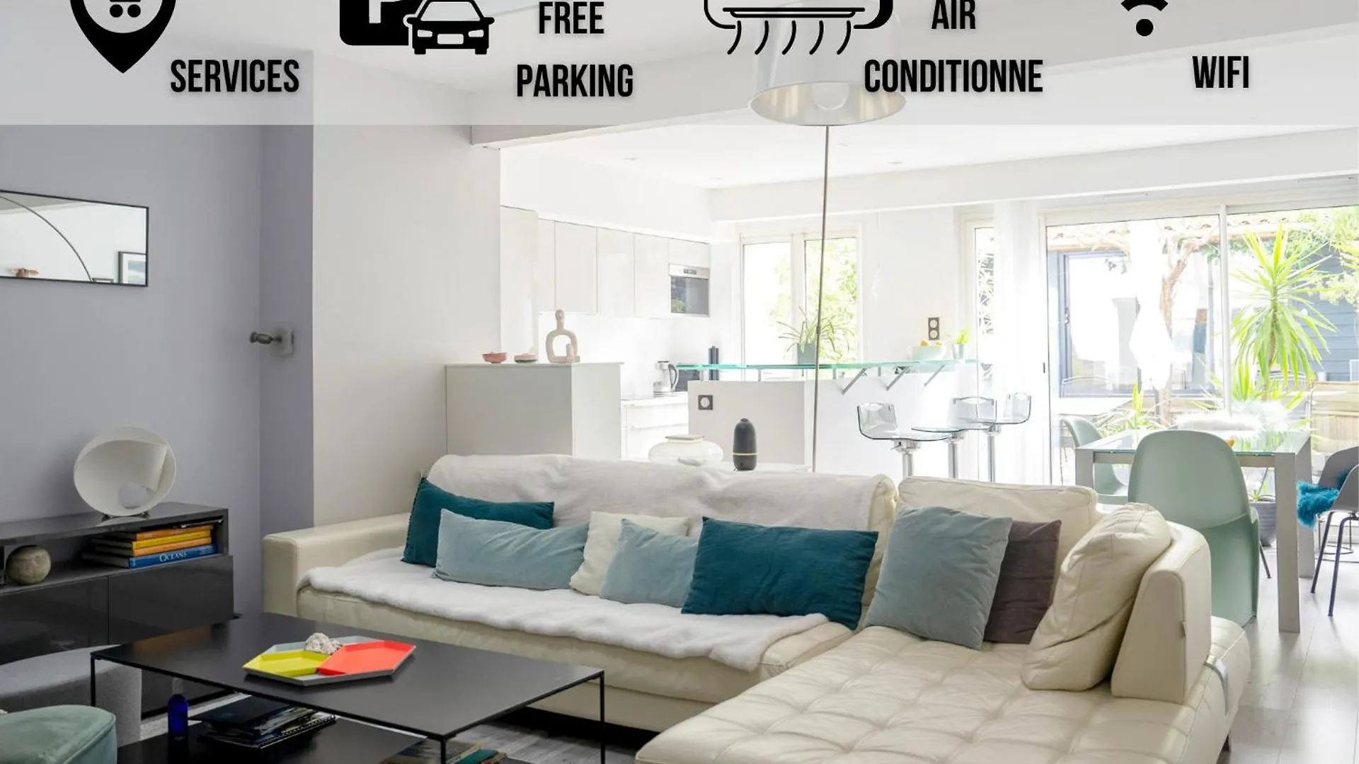 La Maison Jasmin - 8 Personnes - Parking Prive - Climatisation - Jardin Βίλα Τουλούζη